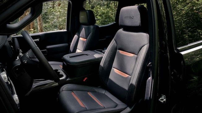 2021 GMC Sierra 1500 AT4 Off-Road Truck interior seating