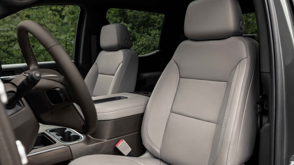 2021 GMC Sierra 1500 Denali Luxury Truck with class-leading front head and leg room