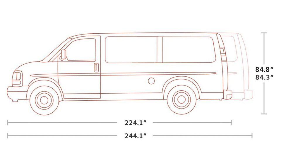 2021 GMC Savana Cargo Commercial Van