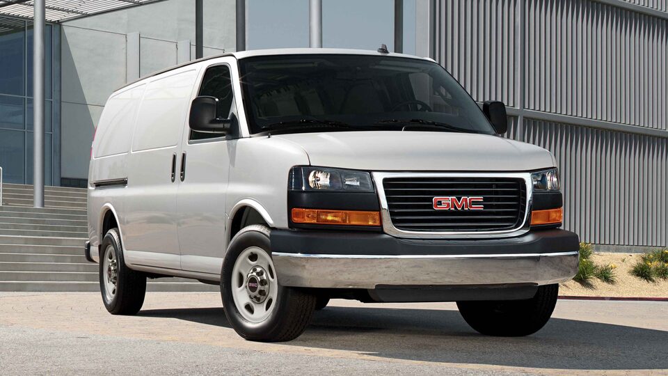 2021 GMC Savana Cargo Van with Stabilitrak