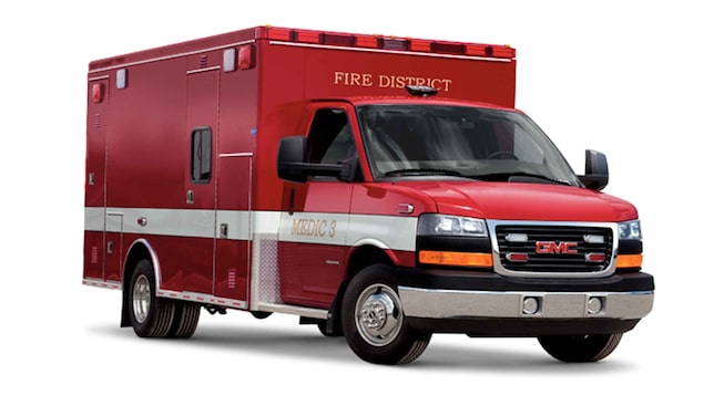 2021 GMC Savana Cutaway: Ambulance