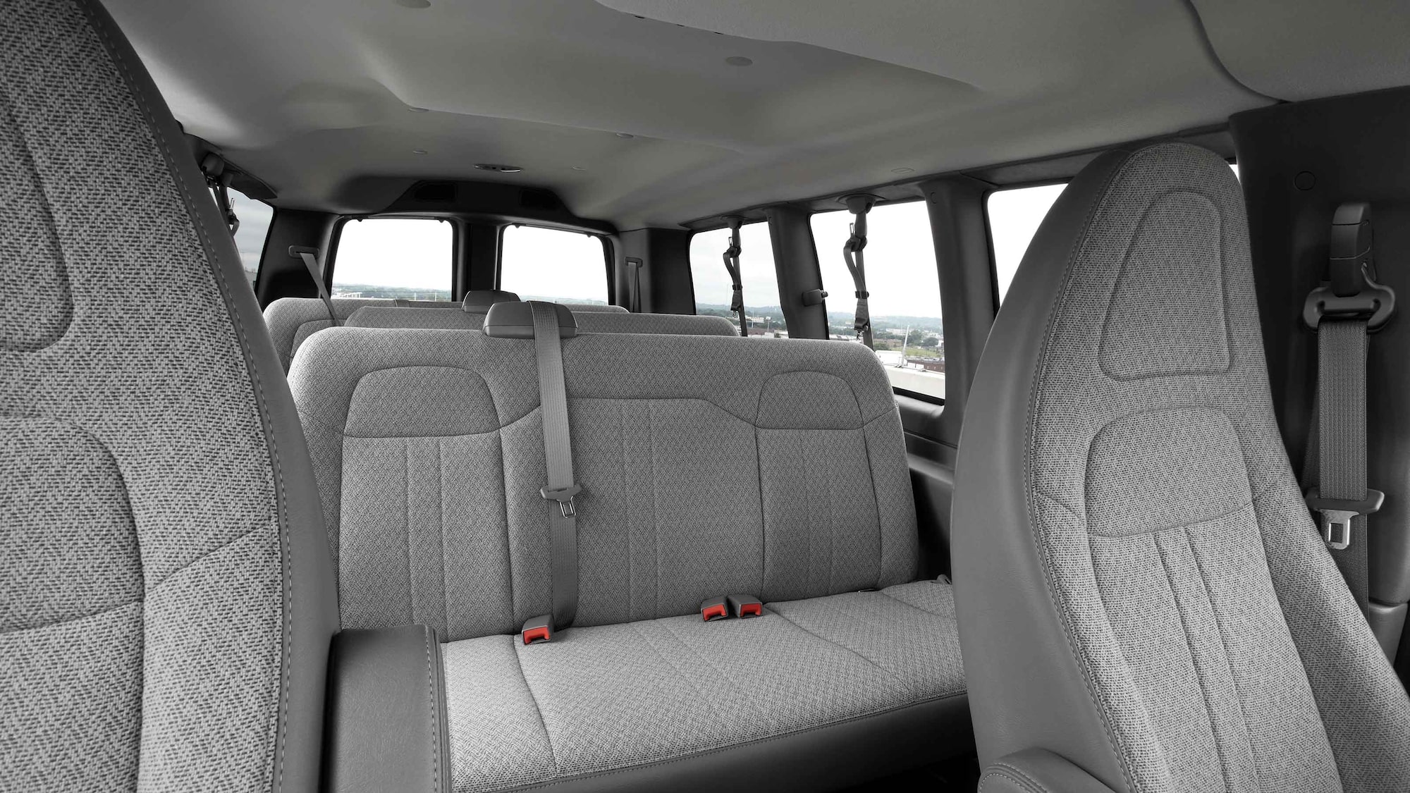 vans 8 passenger seating