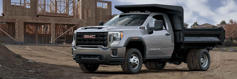2021 Sierra Heavy Duty HD Chassis Cab Front Side View