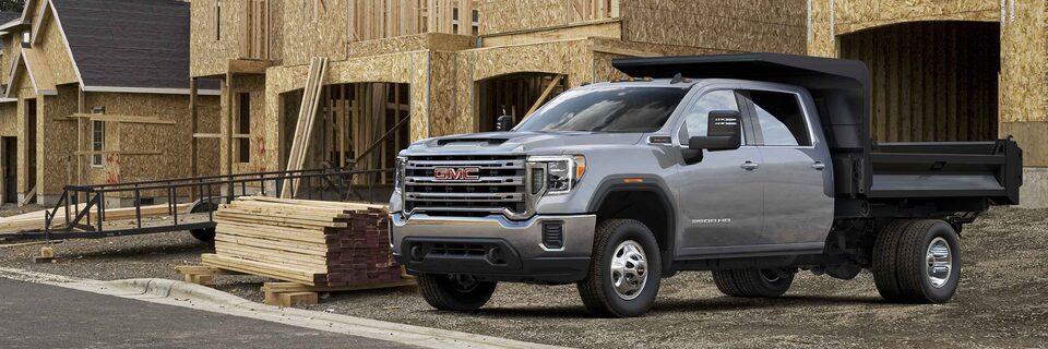 2021 Sierra Heavy Duty HD Chassis Cab Front Side View