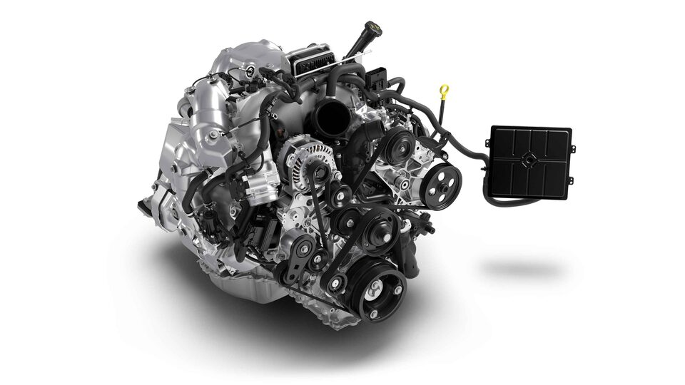 2021 Sierra Heavy Duty HD Chassis Cab Turbo-diesel Engine