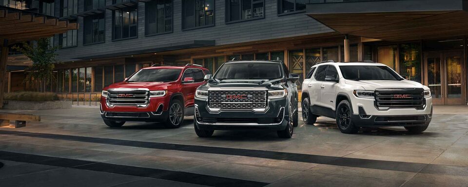 2022 GMC Acadia Mid-Size SUV  SLE & SLT, Denali, & AT4