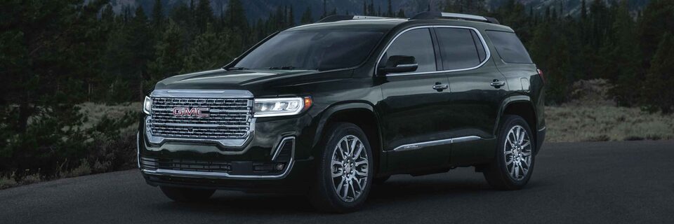 2022 GMC Acadia Denali Exterior Front Side View