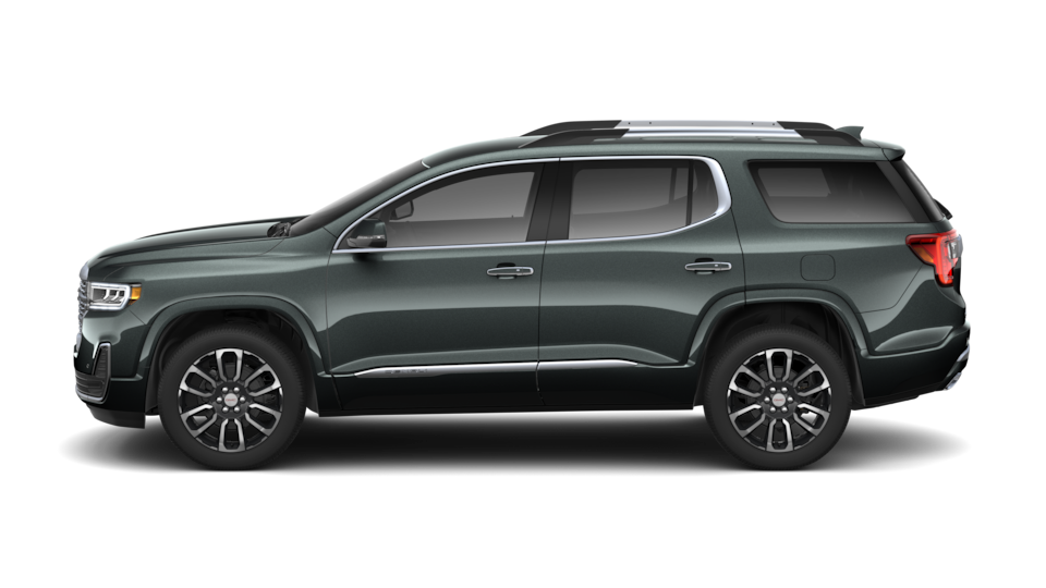 2022 GMC Acadia Denali Mid-Size Luxury SUV Side Dimensions and Specs