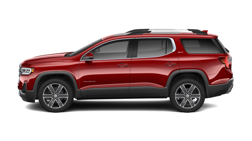 2022 GMC Acadia Mid-Size SUV Side Specs and Dimensions