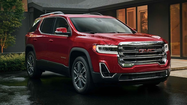 2022 GMC Acadia Mid-Size SUV Front Side View