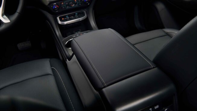 2022 GMC Acadia Mid-Size SUV Interior Center Storage Compartment View