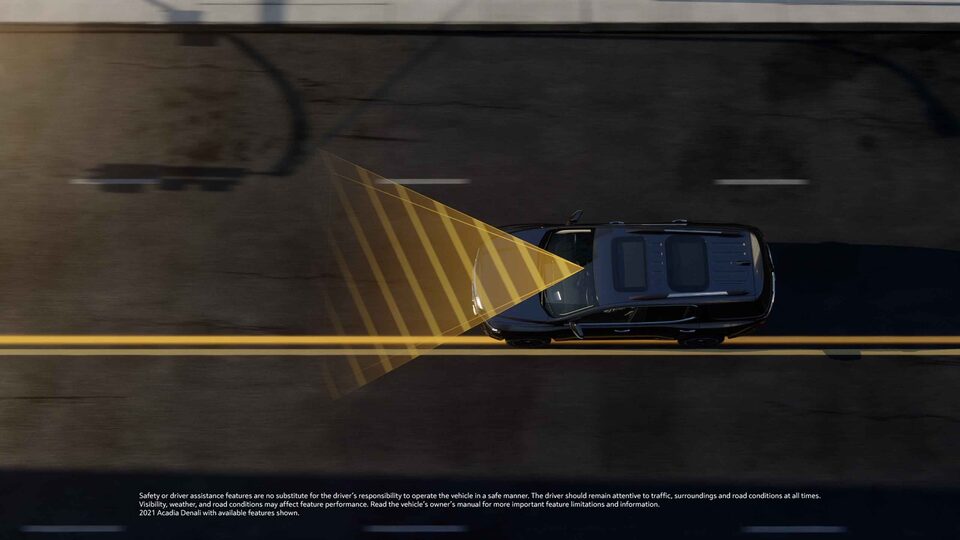 Lane Keep Assist With Lane Departure Warning Infographic