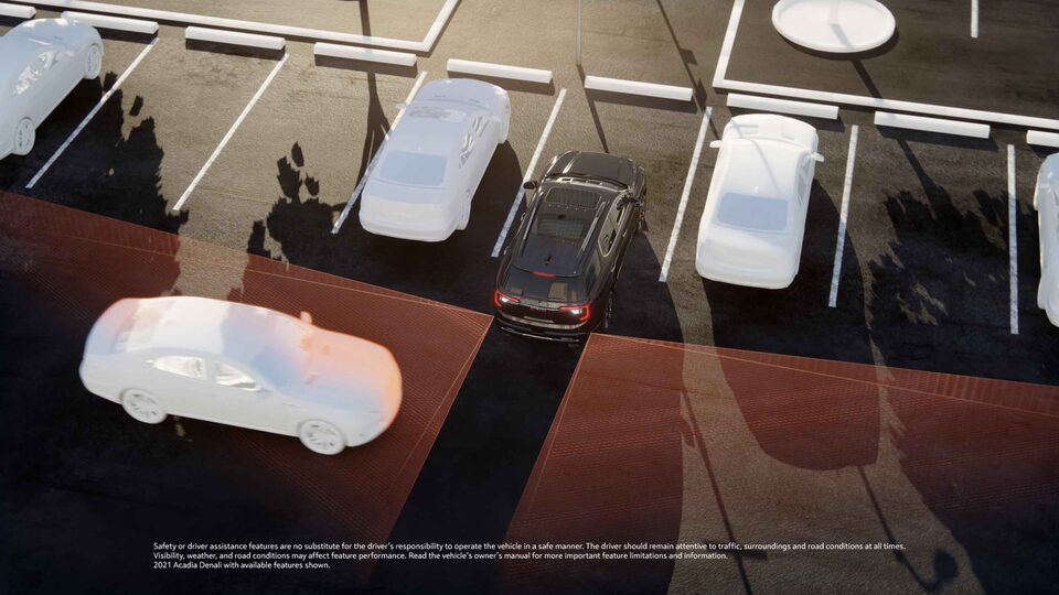 Rear Cross Traffic Alert System Infographic 