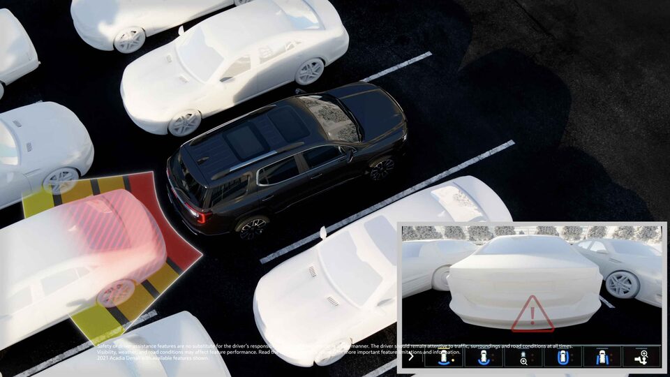 Rear Park Assist Infographic 