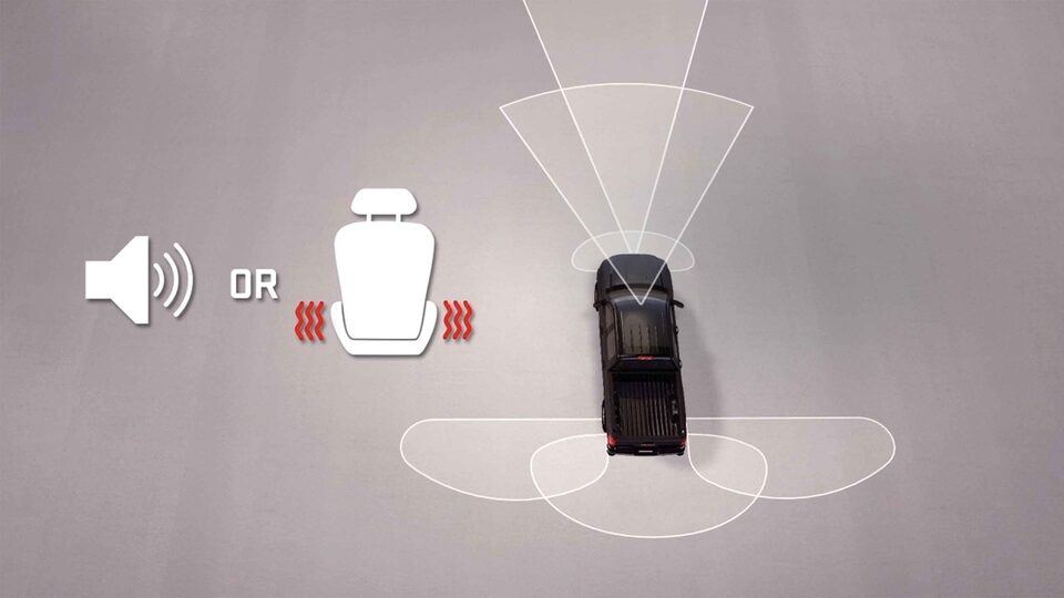 GMC Acadia Safety Alert Seat Infographic