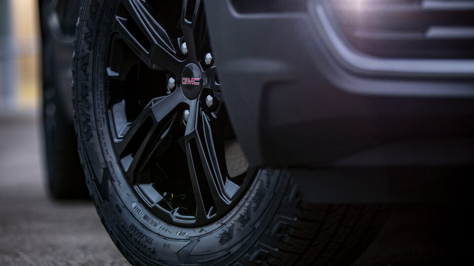 2022 GMC Terrain Small SUV Wheels Close Up