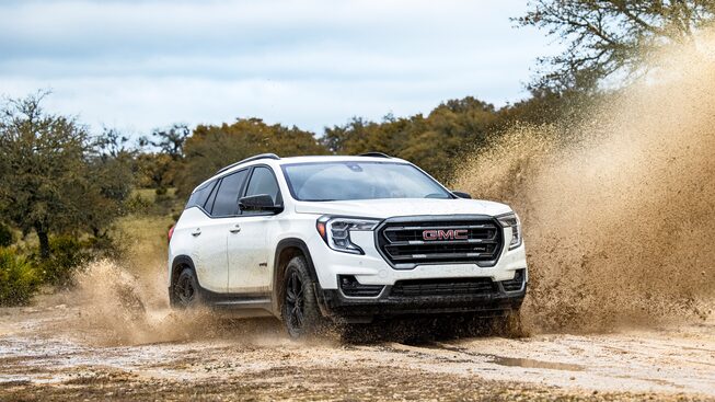 2022 GMC Terrain AT4 Small SUV Off-Roading