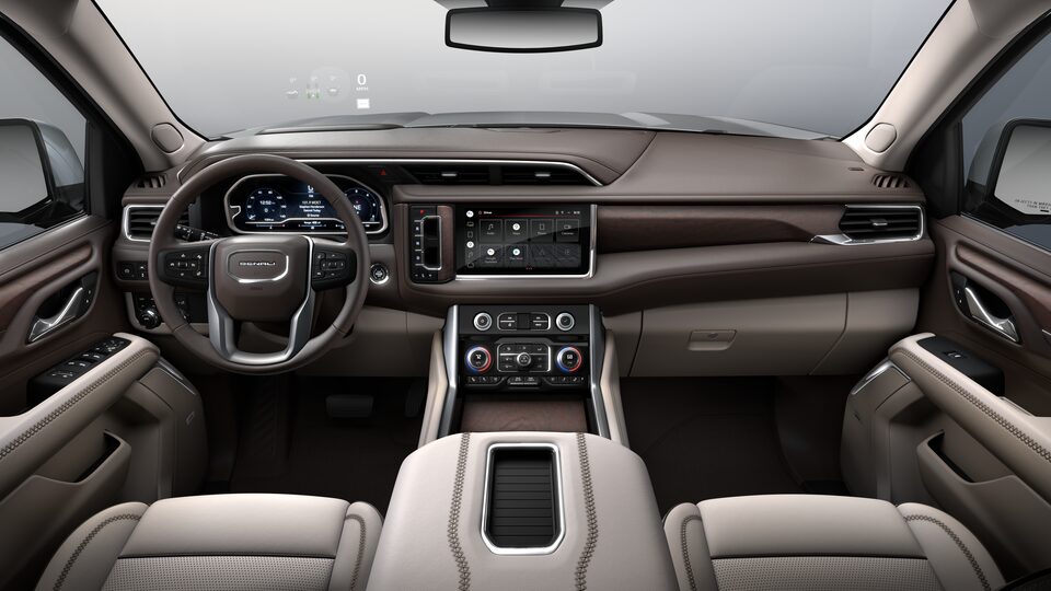 2022 GMC Sierra HD Interior Design from Driver's Seat View