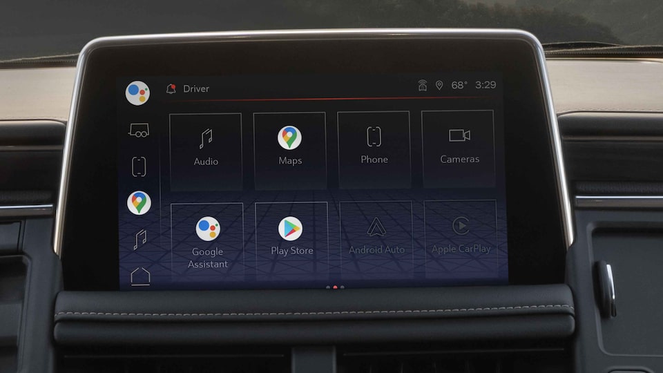 2021 GMC Yukon Full size SUV Interior Dash Infotainment System