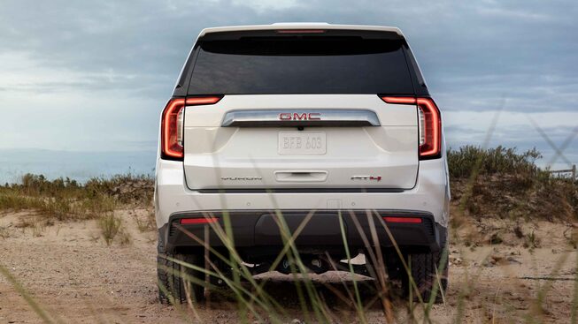 2022 GMC Yukon AT4 Rear View