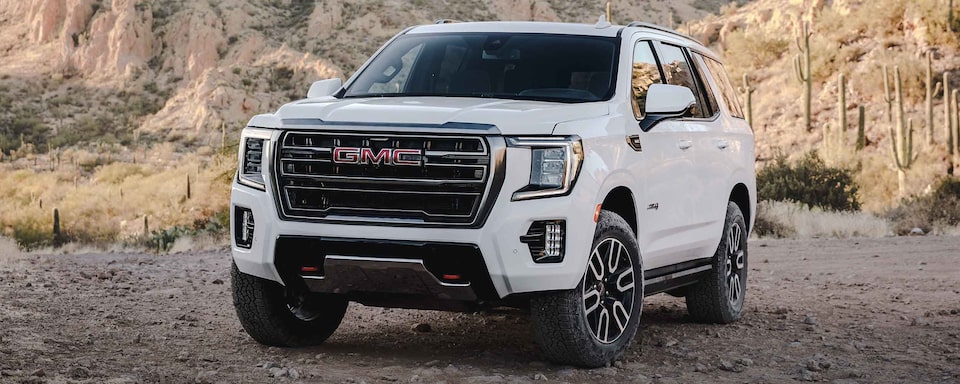2022 GMC Yukon AT4 Full-Size Off-Road SUV - Front Side View