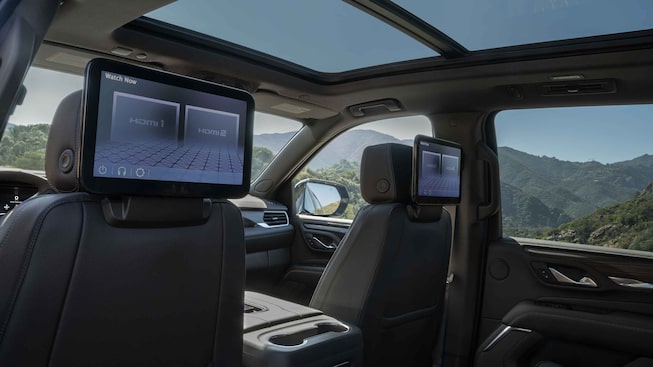 2022 GMC Yukon Denali Rear Seat Entertainment