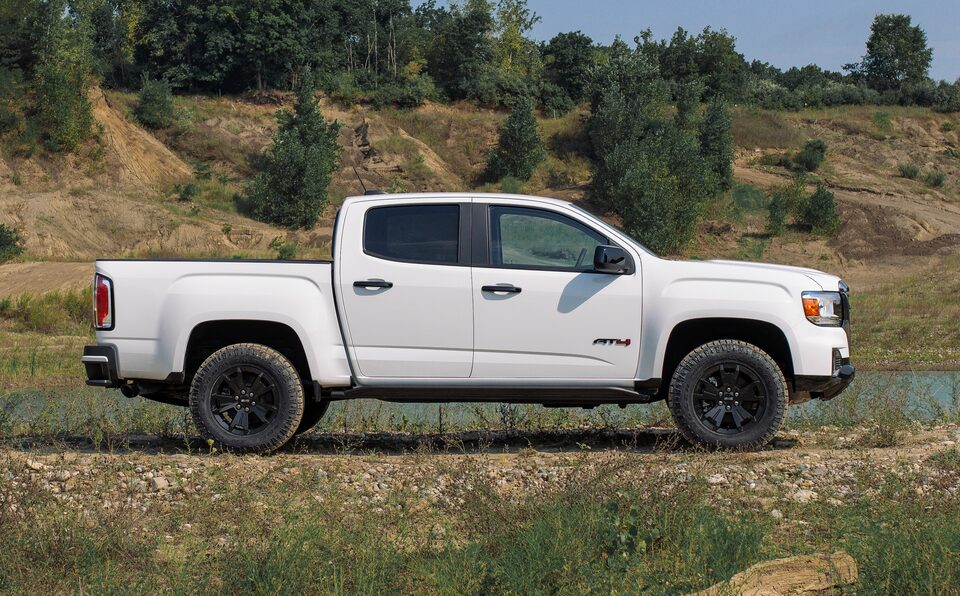 2021 GMC Canyon AT4 Small Off-Road Truck Package Front Wheel