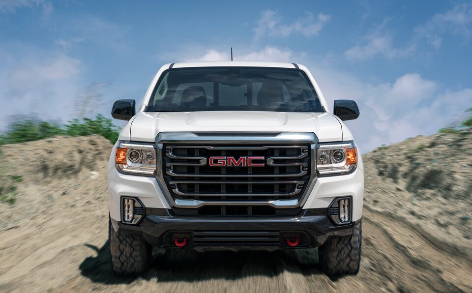 2021 GMC Canyon AT4 Small Off-Road Truck Package Side Profile