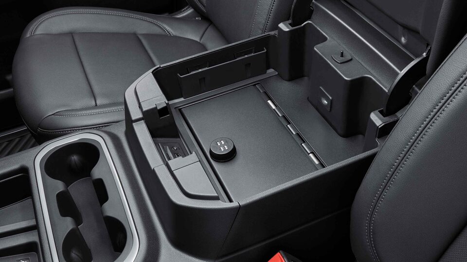 2021 GMC Sierra 1500 Pickup Truck with center console storage