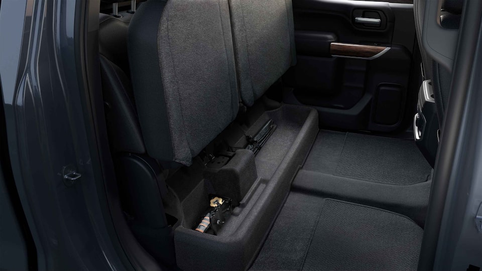 2021 GMC Sierra 1500 SLT Pickup Truck with under-seat storage