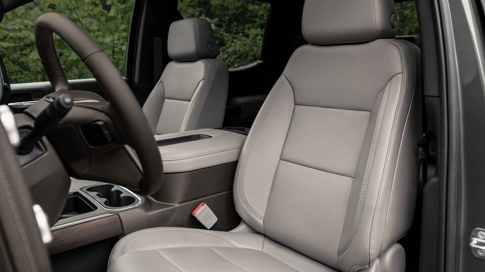 2021 GMC Sierra 1500 Denali Luxury Truck with class-leading front head and leg room