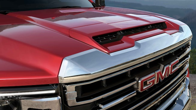 2022 GMC Sierra HD SLT Hood Scoop