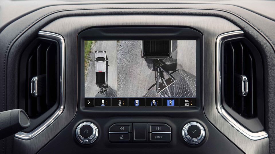 2022 GMC Sierra HD Tow Hook Camera and Arial Camera View