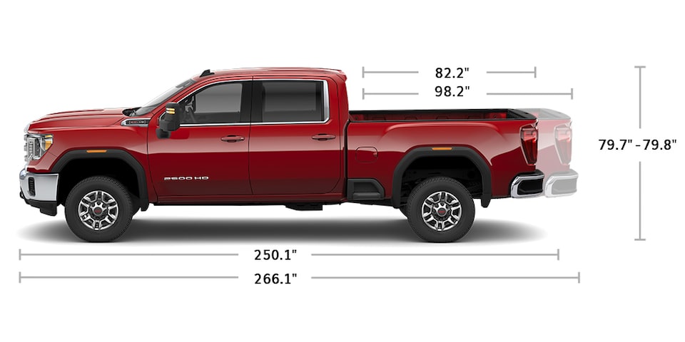 Model Details 2022 GMC Sierra HD SLE/SLT Heavy Duty Truck