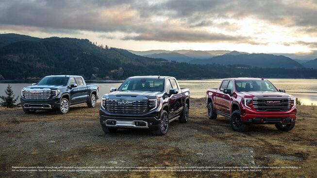 Trim Levels of the 2022 GMC Sierra