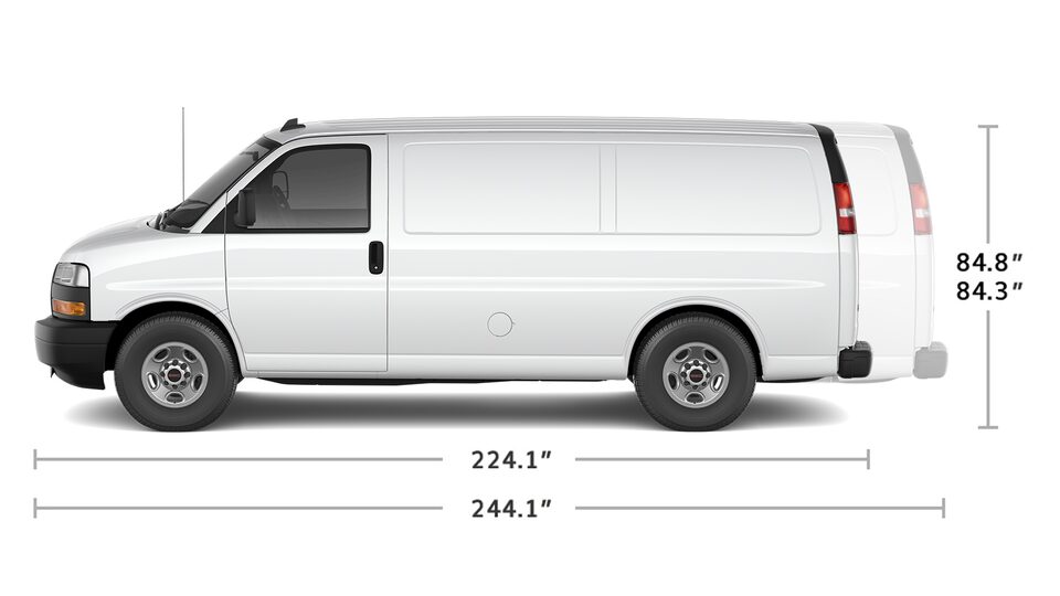 2022 GMC Savana Cargo Commercial Van