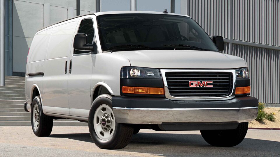 2022 GMC Savana Cargo Van with Stabilitrak