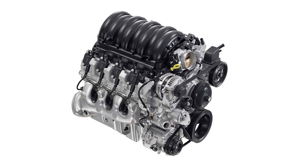 2022 GMC Savana Cutaway Van Engine