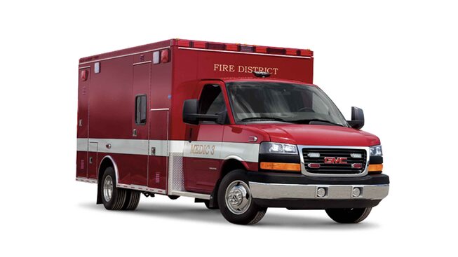 2022 GMC Savana Cutaway: Ambulance
