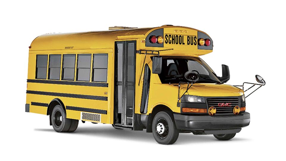 2022 GMC Savana Cutaway Van: School Bus