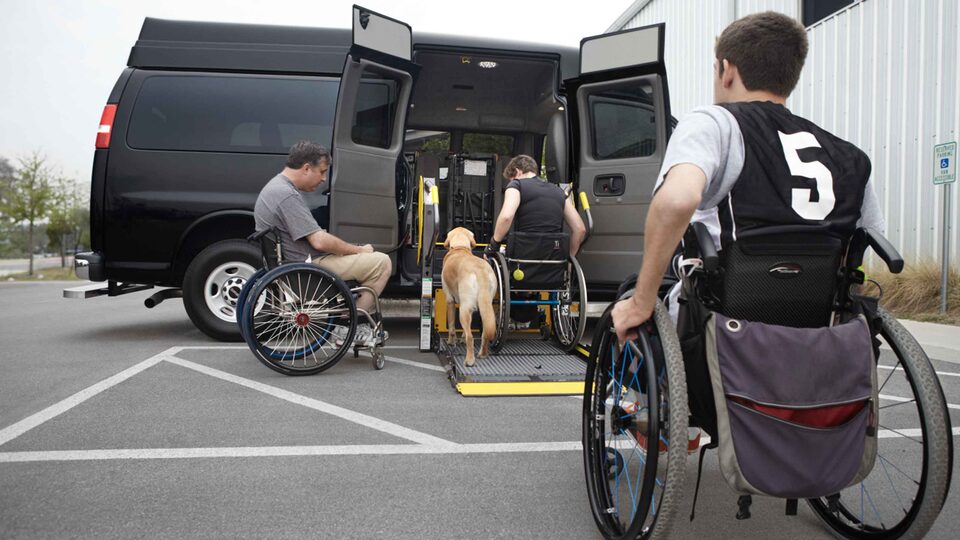 2022 GMC Savana Passenger Van with wheelchair friendly capabilities