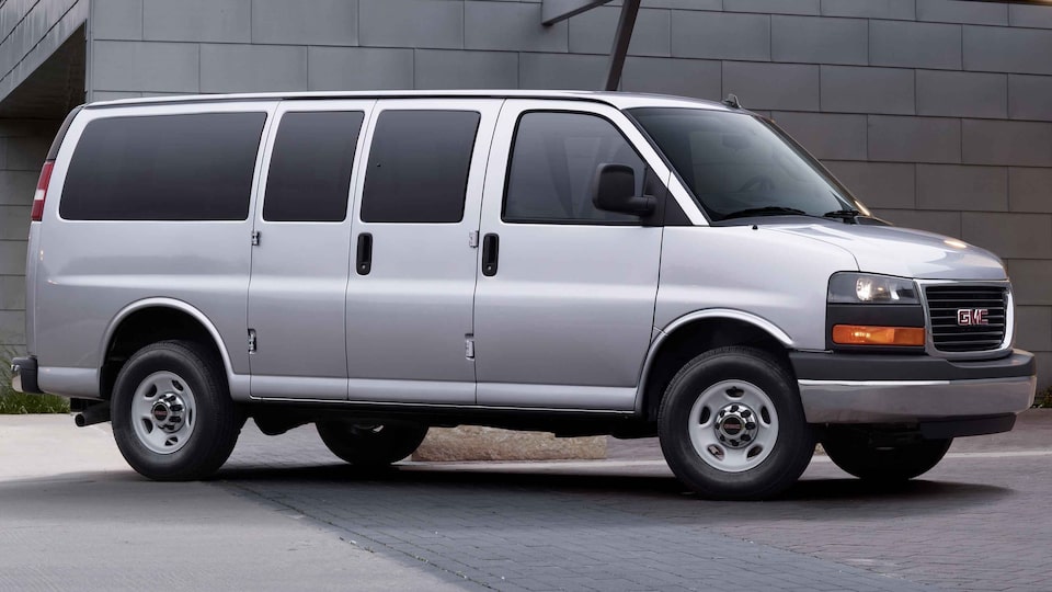 2022 GMC Savana Passenger Van with swing out passenger side door