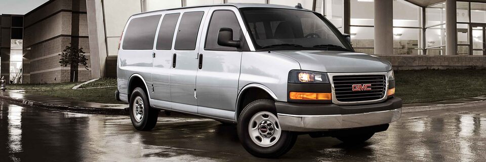 2022 GMC Savana Passenger Van Front Side View