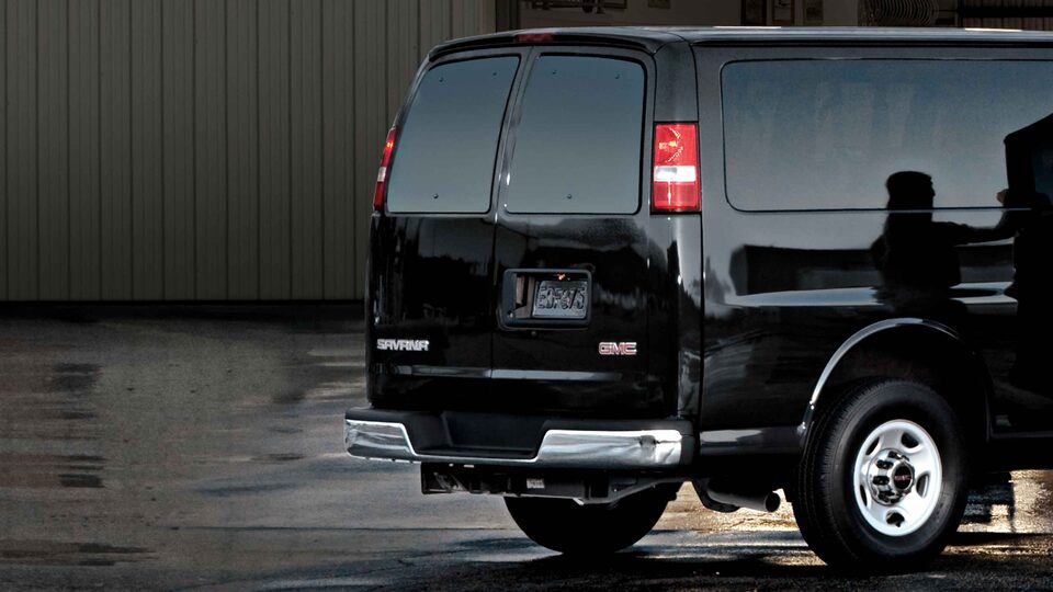 2022 GMC Savana Cargo Van rear camera