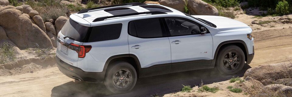 2023 GMC Acadia AT4 Off-road SUV Side Top View