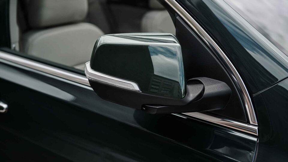 2023 GMC Acadia Mid-Size SUV Side Mirror Close up