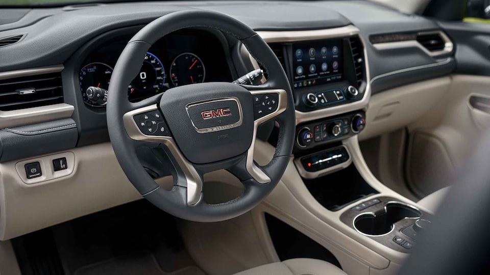 Interior Features 2023 GMC Acadia MidSize SUV