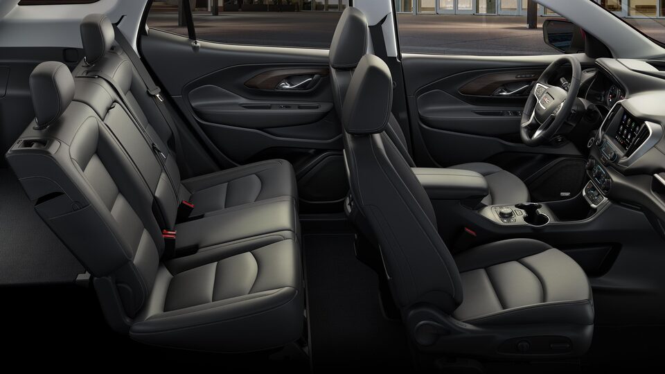 The Athletic Leather Front Seats of the 2023 GMC Terrain AT4