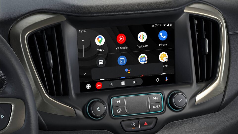 The Android Compatible Infotainment System of the 2023 GMC Terrain Denali
