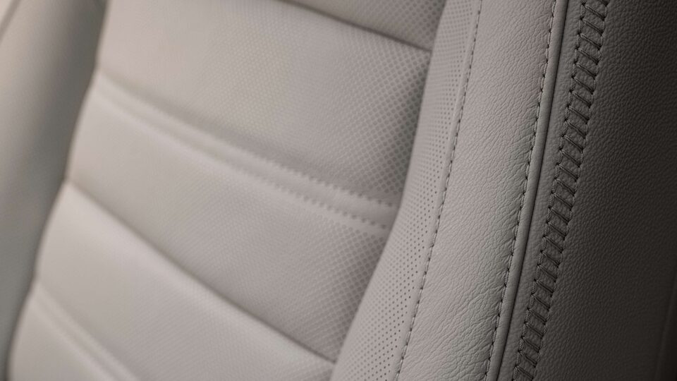 Closeup on the Stylish Interior Seating of the GMC Terrain Denali